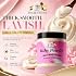 Ultra-Soft Shea Body Butter, Dry Skin Cream for Radiant Moisturized Skin, Natural Hydrating Body Lotion with Aloe Vera, Argan Oil, Rosehip Oil, (Baby Powder, 8oz)