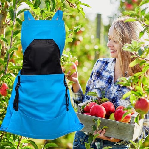 Delantal de jardinería con bolsa para organizar tus herramientas en el huerto 3