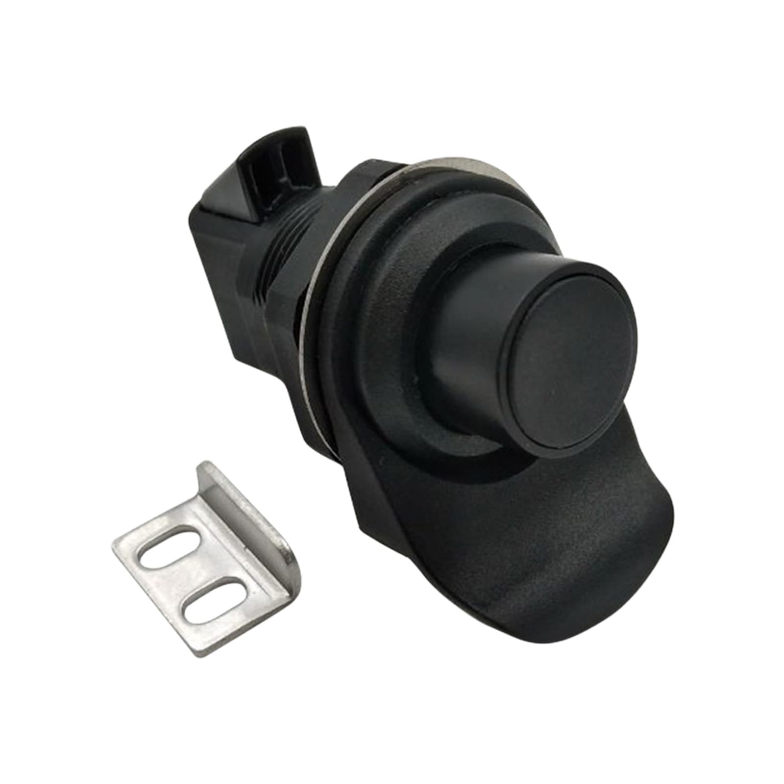 CUNZJIA Push Button Latches with Smooth Locking Mechanism Waterproof Cabinet Camera for Camping Trailer Cabinet Door