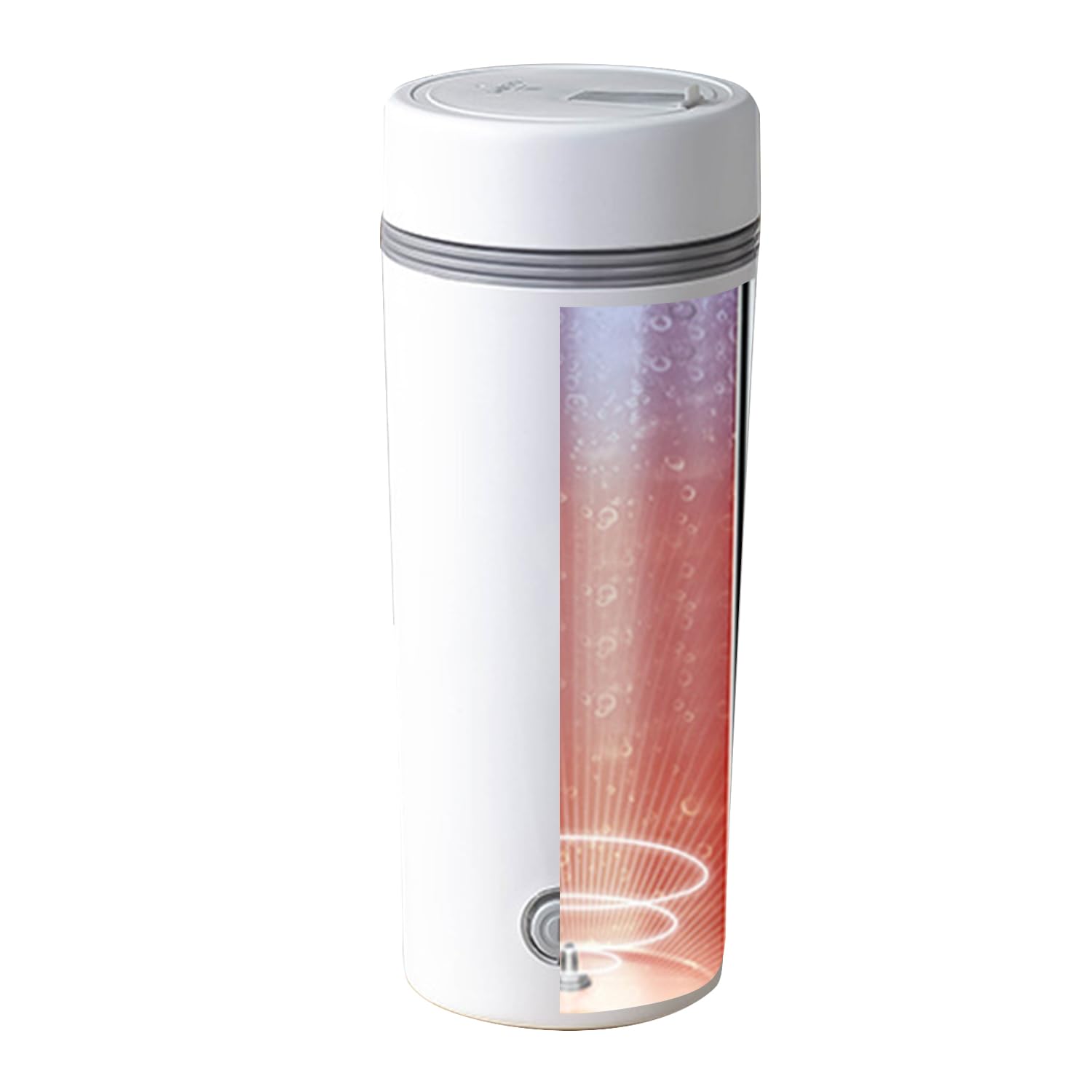 MACOLAUDER 電気ケトル 粉ミルク45℃・花茶60℃・コーヒー80℃・お湯100℃ 電気ポット 450ml 110V家庭用 ボトル 魔法瓶 水筒 カップ 304ステンレス ポータブル 5分で沸き立つ 漏れない 小型 一人用