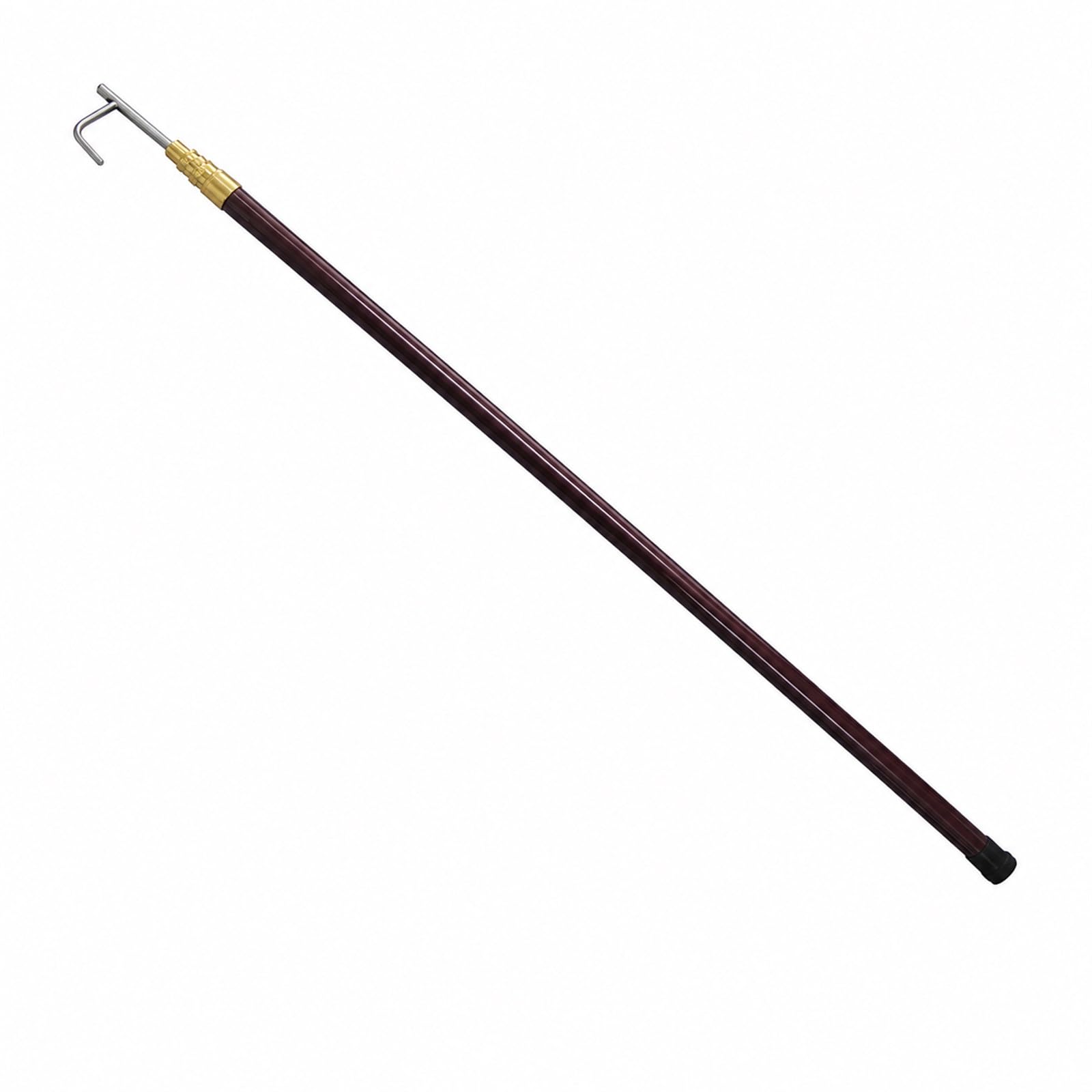 Asta telescopica per Gancio da Barca,Mezzos Marinaio Nautico ad Alta Resistenza,Asta telescopica nauticas con Gancio,Rust Resistant,Lightweight,per ormeggi e Accessori