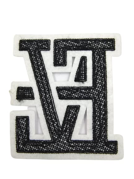 Image of Black Towel Patch for Boys Girls Women and DIY Used