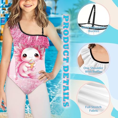 Image of Yzaoxia Girls One Piece Swimsuits Bathing Suit for Kids Swimwear 3-14Y