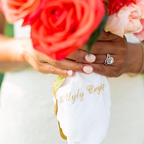 No Ugly Crying Wedding Handkerchief by Wedding Tokens