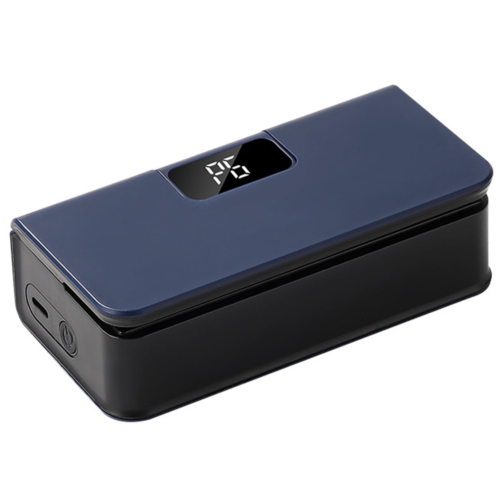 Xoeryoy Magnetic Bag Sealer, Rechargeable Mini Bag Sealer 6-Level Portable Food Sealers with Cutter & LED Display for Snacks, Chips, Kitchen Storage (Blue)