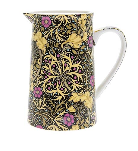 The Leonardo Collection LP93831 Fine China Gift Boxed William Morris Seaweed Jug, Stoneware, 300 milliliters