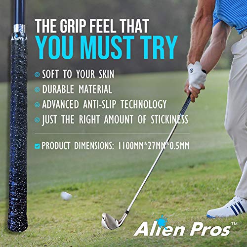 Alien Pros Golf Grip Wrapping Tapes (16-Pack), Innovative Golf Club Grip Solution - Image 4