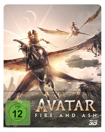 Avatar: Fire and Ash 3D BD (3D/2D, Lim. Steelbook)