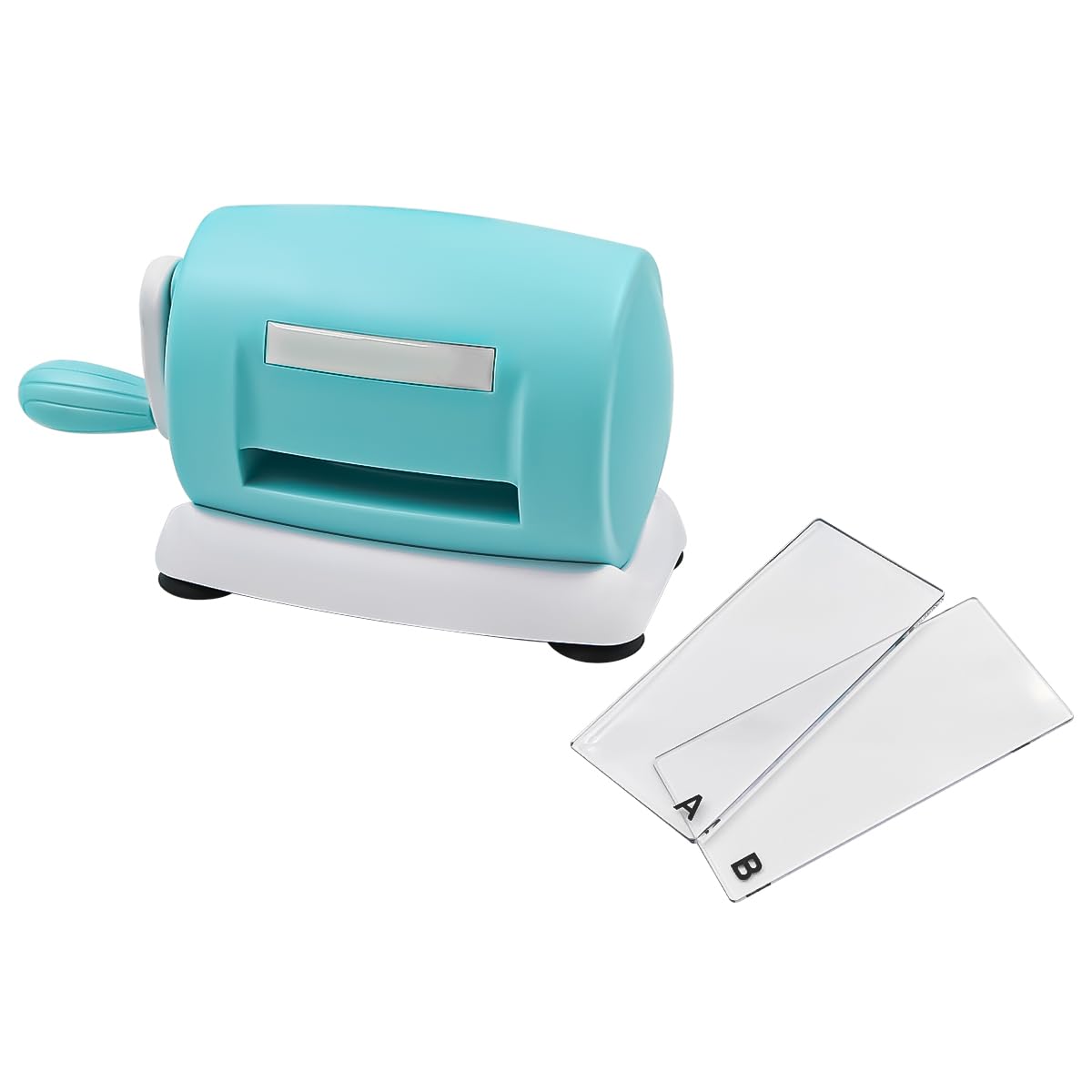 Mini macchina per goffratura CENPEK per fustellatura manuale e goffratura per scrapbooking, creazione di cartoline e lavorazione bianca, mini macchina