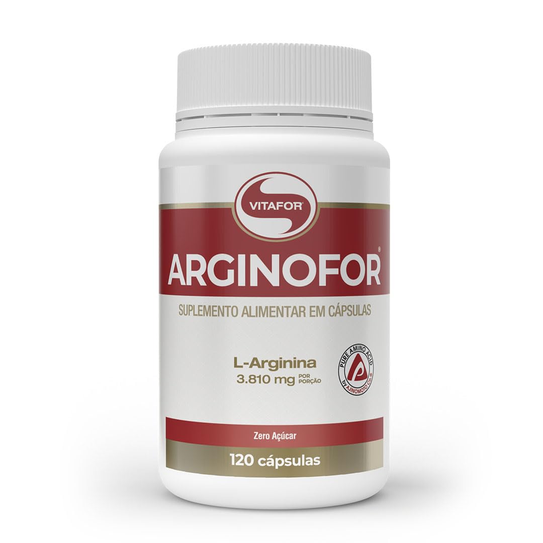 Vitafor – Arginofor – 120 Cápsulas em promoção! Veja a oferta e mais achadinhos de Vitaminas & Suplementos 2 Hoje é o melhor dia para comprar Vitafor – Arginofor – 120 Cápsulas com aquele preço maroto! Promoção! Aproveite a oferta! 2