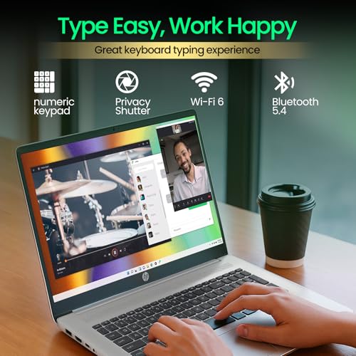Image of HP 17 Laptop, 17.3 inch FHD Anti-Glare Display, AMD Ryzen 5 7430U (Up to 4.3GHz), 64GB RAM 2TB SSD, Wi-Fi 6, HDMI, Fast Charge, Windows 11 Pro, HP 17 inch Business Laptop for Work, Students & Home