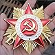 Russische CCCP Medaille Emaille Pin Anstecknadel Stern Symbol Sichel & Hammer Emblem Kommunistik Brosche UDSSR Sowjetunion Roten Stern pin