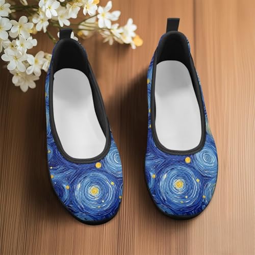 Image of Walking Shoes Women Breathe Mesh Slip On Sneakers Women Comfortable Lightweight