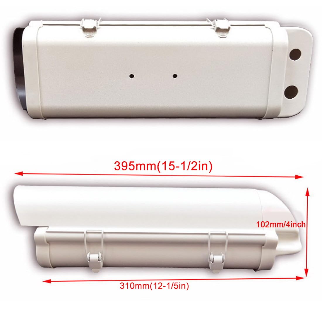 CCTV Sicherheitsgehäuse für Innen- und Außenbereich, Kamera-Box, 1 Stück, Aluminiumlegierung, 15,2 cm/20,3 cm/25,4 cm/30,5 cm, IP65, wetterfest, Anschlussdose, Kamerahalterung, Gehäuse, Staubschutz