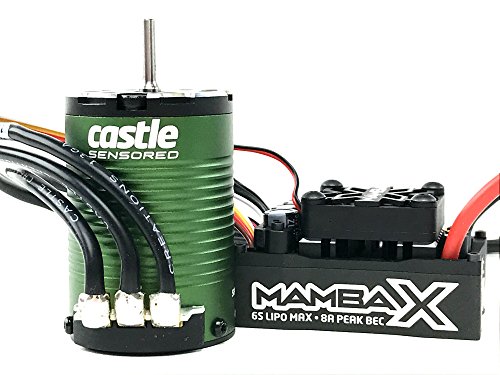 Castle Creations Mamba X SCT Pro Sensored 25.2V WP ESC & 1410-3800Kv Combo