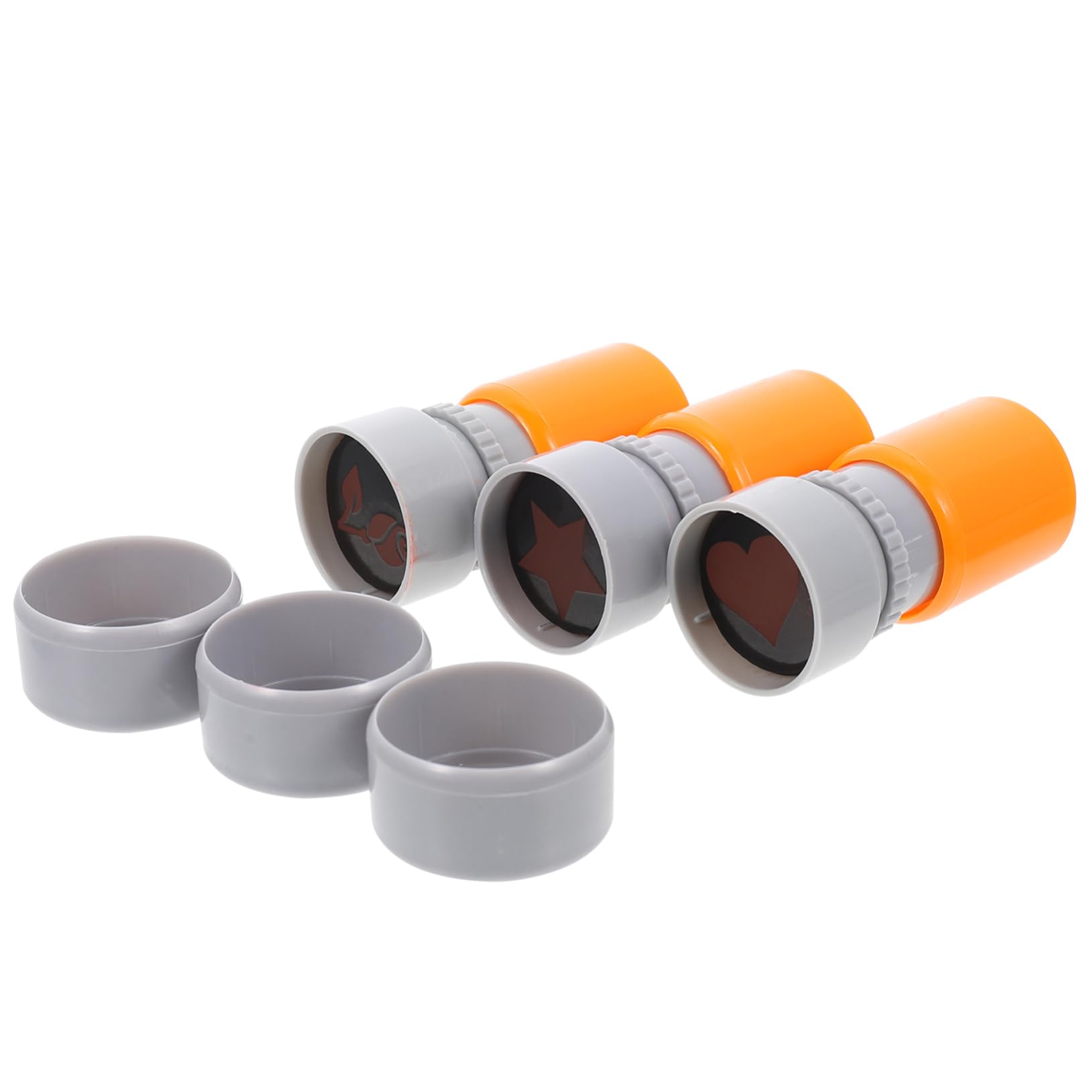 STOBOK 3 Set Di Timbri Per Insegnanti Con Osservazioni Sui Compiti A Casa Timbri in Plastica Vivaci Motivi Adorabili Per Lorganizzazione Di Forniture Scolastiche 3 Pezzi*3