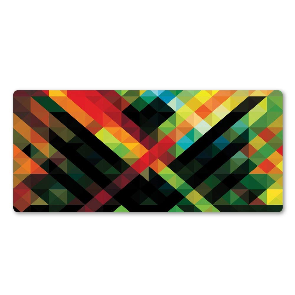 Cool color cartoon character puzzle pattern mouse pad creative unique game mouse pad wholesale multi-purpose washed natural rubber pad Very suitable for your work and games. (Size : 250x350x2mm)