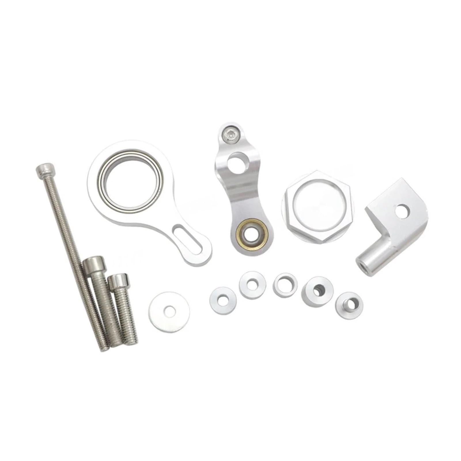 Motorcycle Steering Damper Motorcycle Steering Damper Linear Stabilizer Bracket Mount Support Kit for YZF R1 2002-2017 R6 2006-2020 2007 2008 2009