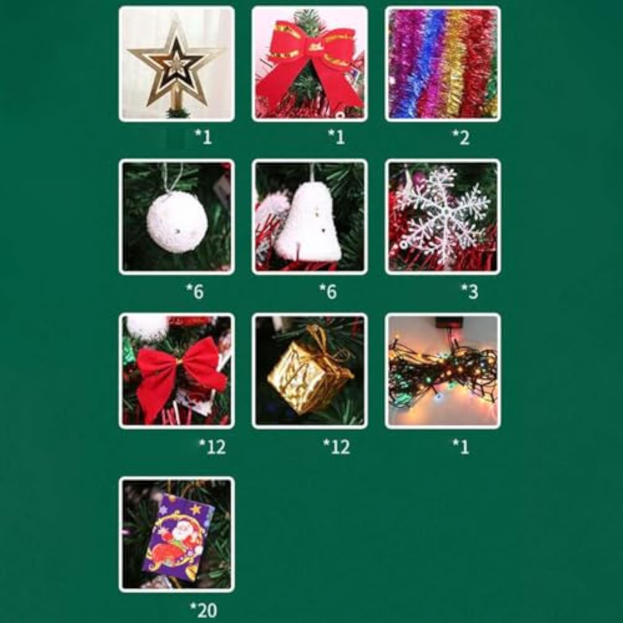 Artificial Tree with Snowflakes for Indoor Party Decor