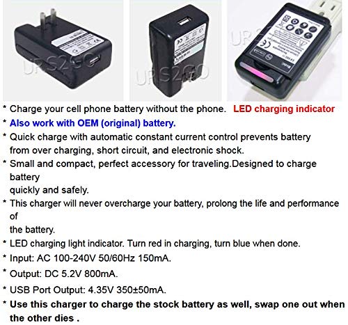 [Samsung Galaxy J3 Star Charger] External Travel Dock Wall Home Office Rapid Battery Charger for Samsung Galaxy J3 Star SM-J337T T-Mobile Cellphone