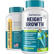 Height Growth Maximizer - Natural Peak Height - Made in USA - Height Pills Bone Growth - Grow Taller Supplement for Adults &amp; Kids - Height Increase Pills - Maximum Height Growth Formula to Get Taller