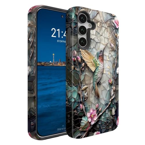 Coque robuste Samsung Galaxy A17 5G antichoc 2 en 1 avec dos en verre teinté anti-rayures