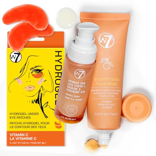 W7 Vitamin C Booster Set – Brightening Skincare Essentials for Gl...