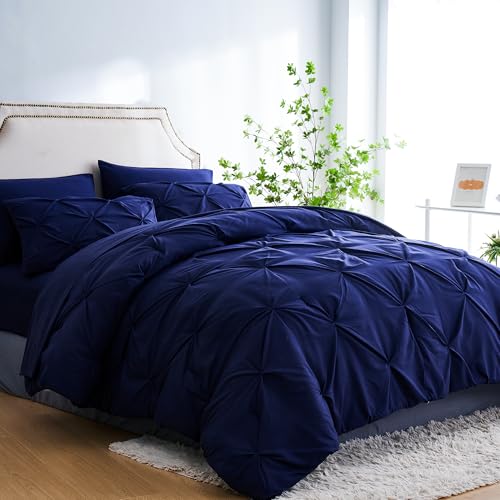 Ubauba 5pc Bed Comforter Set Twin Size, 5 Piece...