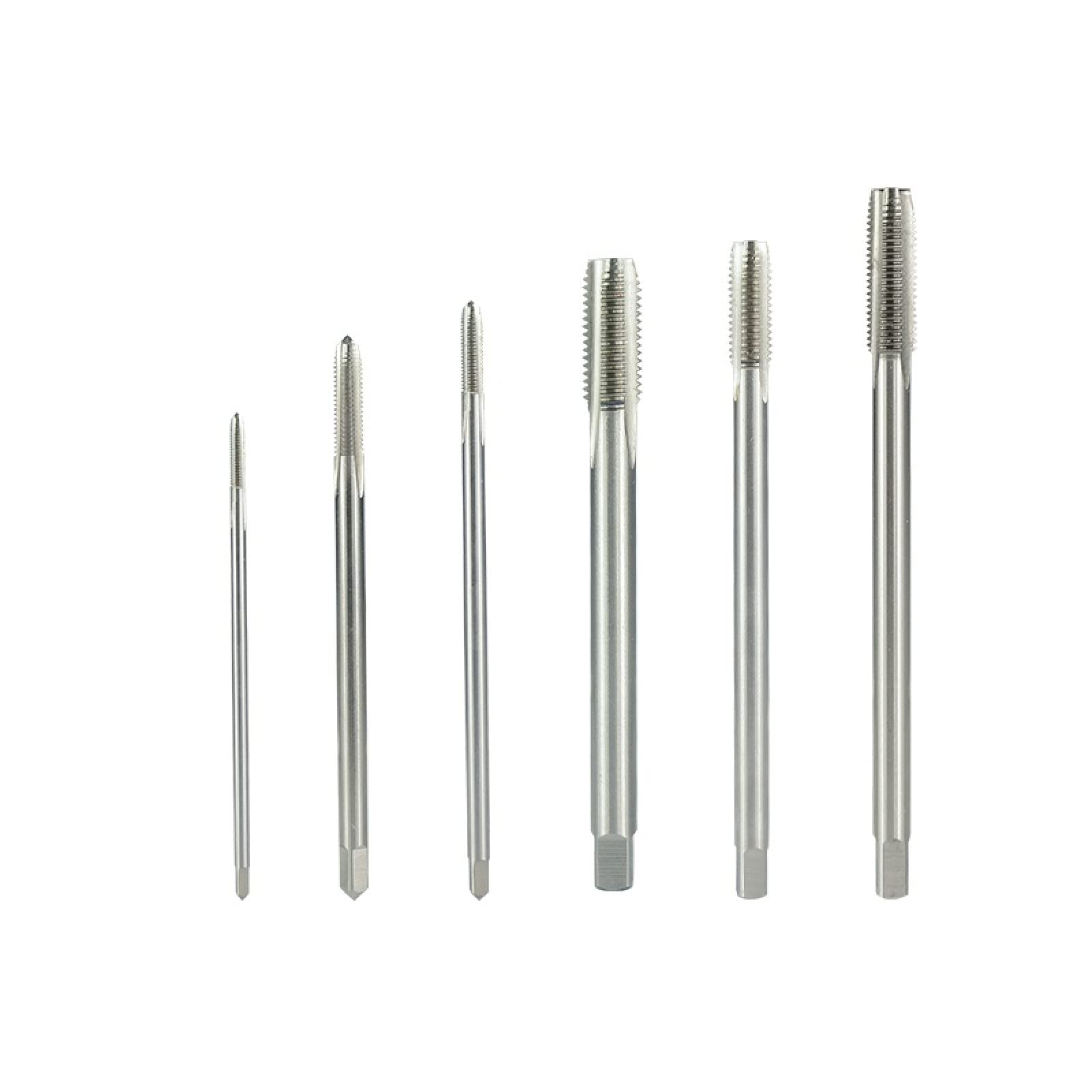 Maschi filettati per Punte da Trapano, Gambo Lungo, metrici HSS, Maschi a Spirale per Utensili per la Lavorazione dei Metalli, Trapano filettato, M3x150