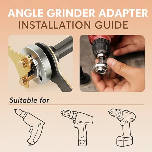 Adaptador esmeril para taladro 18 Imagen adicional