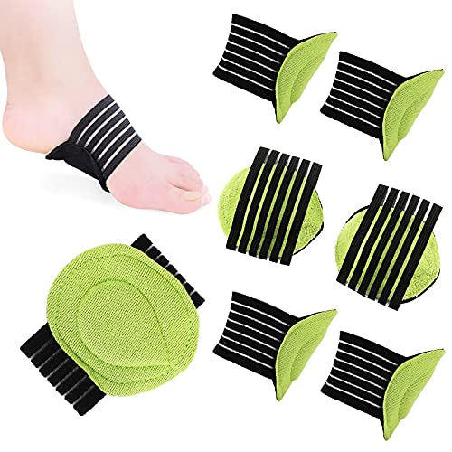 OOTSR Foot Pain Relief 6-Piece Heel Spur Relief Products Brace Arch Supports Foot Relief Cushions for Plantar Fasciitis, Arch Foot Pain, Achilles Tendonitis Support Foot Care