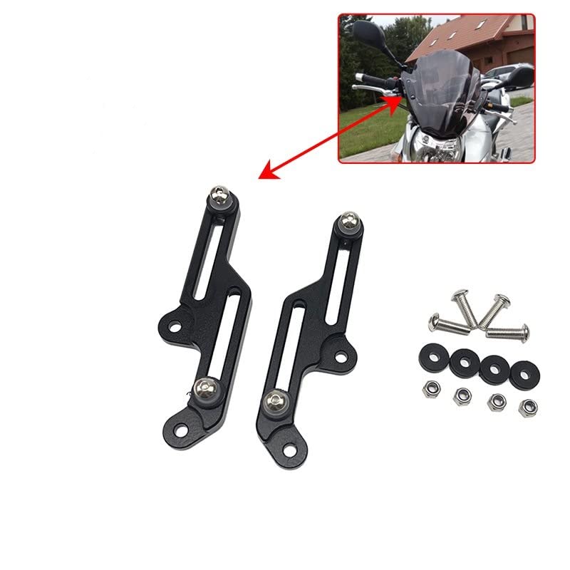 Parabrezza Regolabile In Alluminio Per Honda NC700X/NC750X 2012-2015 - Deflettori Aria Per Moto