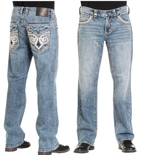 Affliction Men's Denim Jean Blake Sebastian Inseam 34
