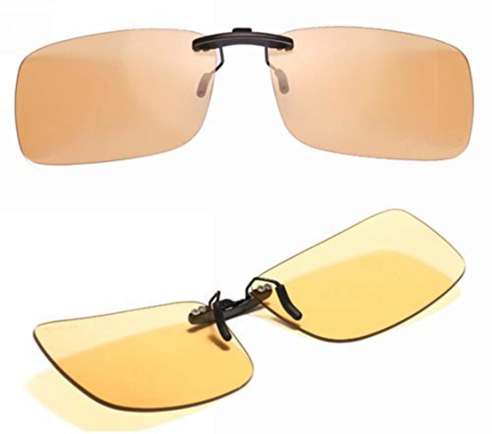 Ultra Erwachsene Clip auf Löschen, Anti-Blau-Brille, UV-Filter, Anti-Ermüdung, Augenermüdung, Schlaf-Komplizität, Herren, Unisex, klare Linsen, Lesebrille