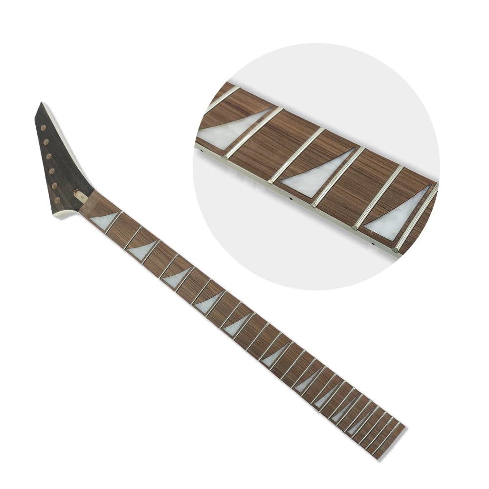 Manico Per Chitarra Elettrica Siemonic | Acero E Palissandro, 22 Tasti, 25,5", Bullone