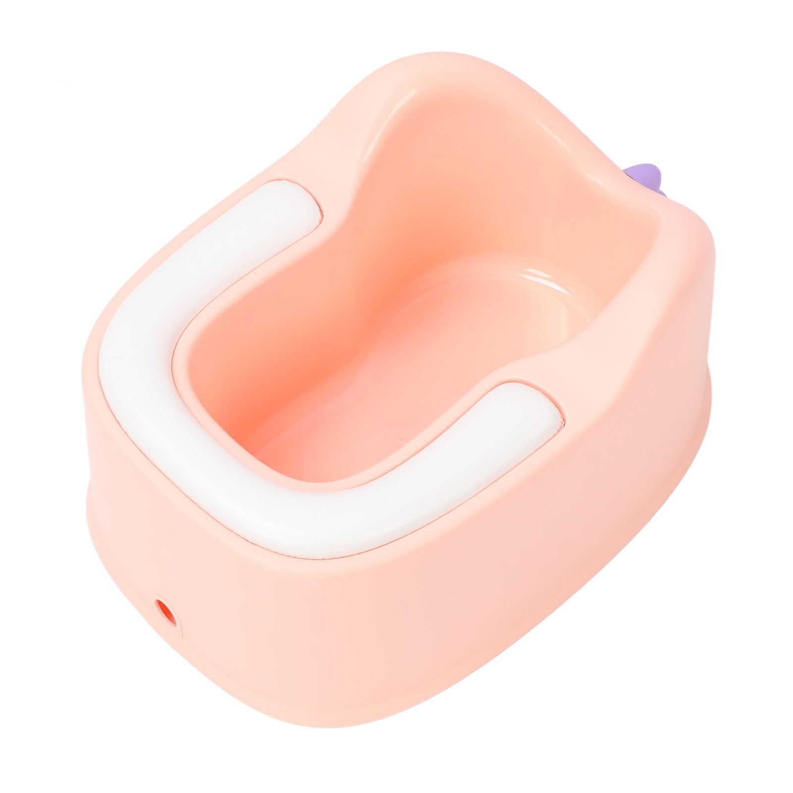 Lavabo multiuso per bambini con cuscino in PVC per il bagno di bambini e bambini piccoli (rosa)