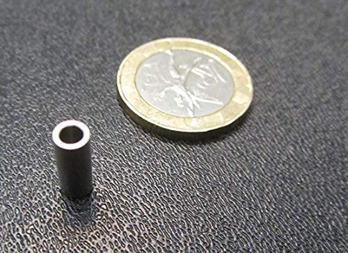 18-8 Stainless Steel Spacer Unthreaded No 4 Screw Size x .187" OD x .115" ID x .437" Length 10 Pcs