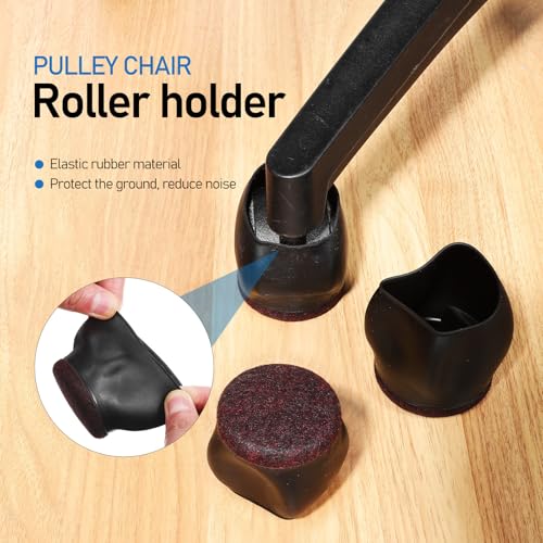 Protecteurs de sol pour roulettes de chaise : finis les parquets rayés - 4