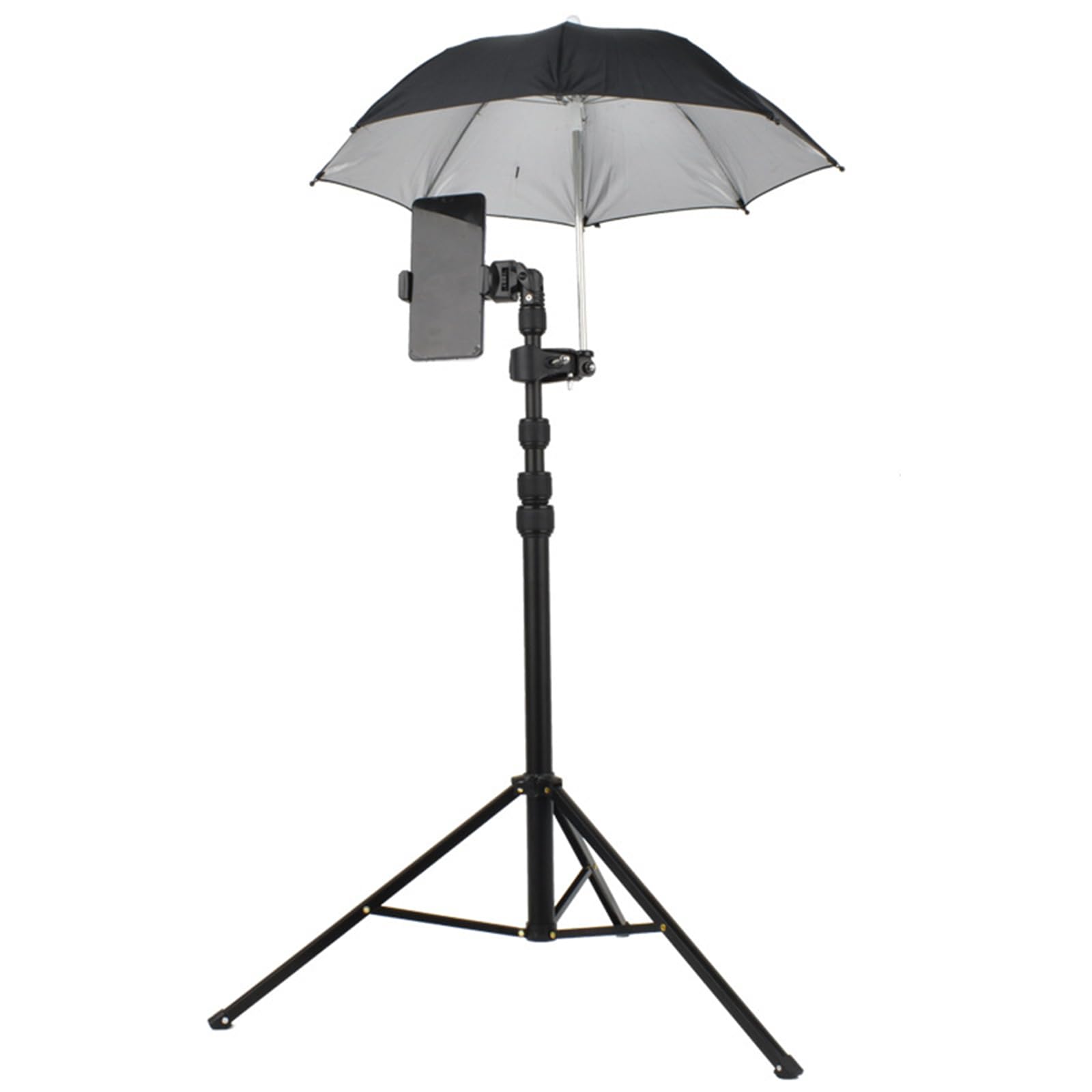 50CM SLR Camera Umbrella, Rainy Day Photography SLR Camera Umbrella Adjustable Rain and Sun Protection Outdoor (Black)，Upgraded Version, More Flexible