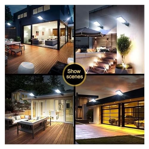 Farolas solares para exteriores con sensor de movimiento e impermeables for jardín 2