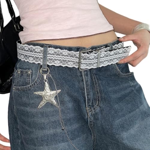 Stretch Lace Belt For Women Elastic Waistband PU Leather Lightweight Comfortable Outfit Enhancer