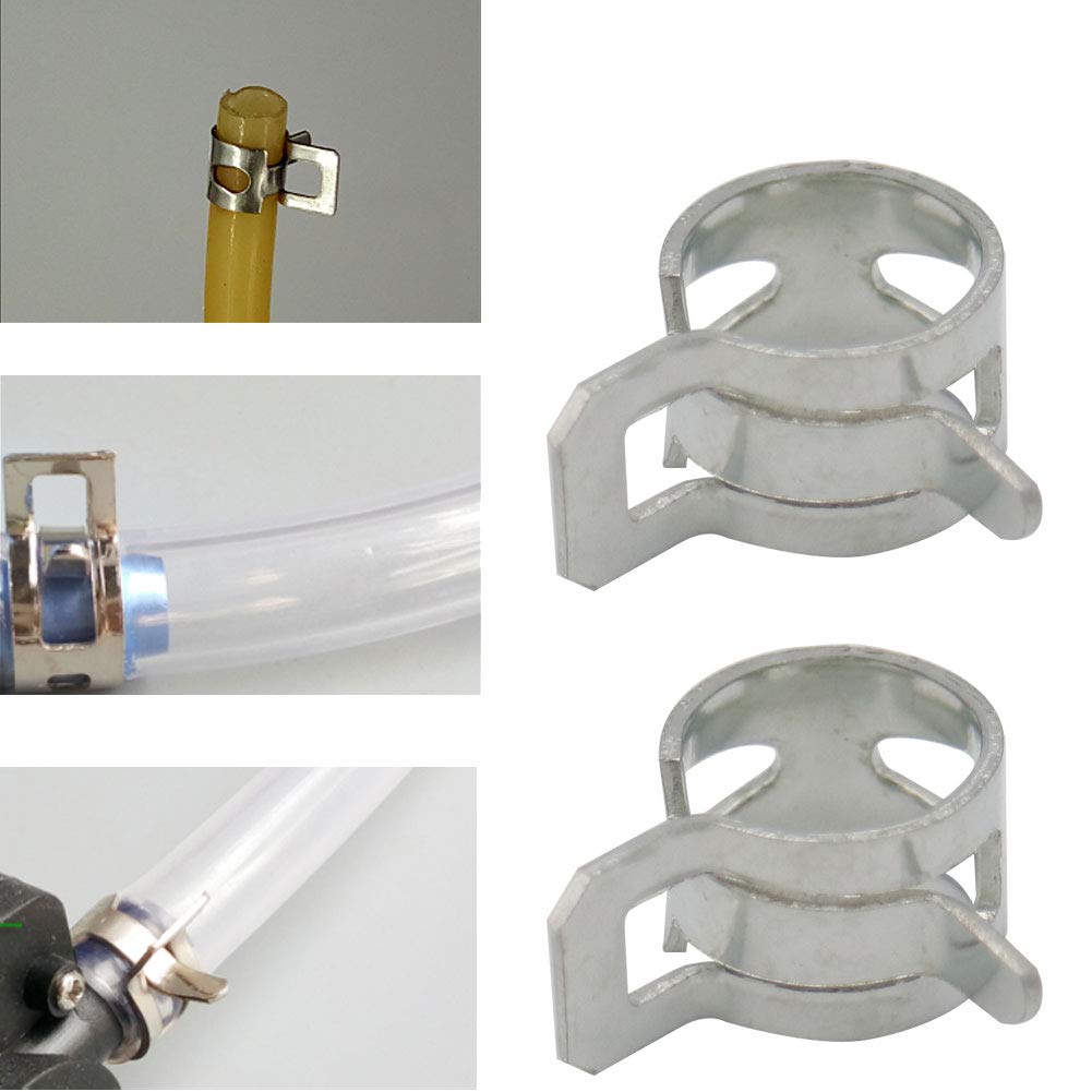 Hicarer 2 abrazaderas de reparación de tuberías de 1/2 pulgada con