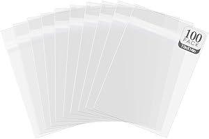 Protect Your Art with Golden State Art Clear Bags: 100 Pack for 11x14 Mat Matting