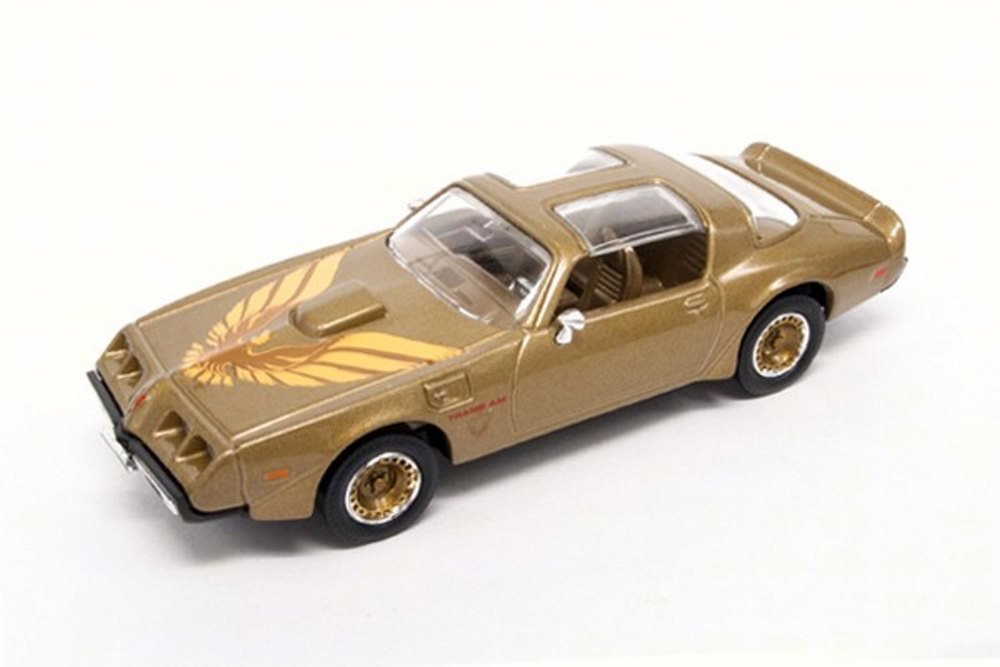 1979 Pontiac Firebird Trans AM T-Top, Gold - Road Signature 94239 - 1/43 Scale Diecast Model Toy Car