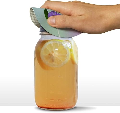 Miniatura 3 de Abridor de tapa antideslizante de goma redonda de colibrí personalizado de 1 línea