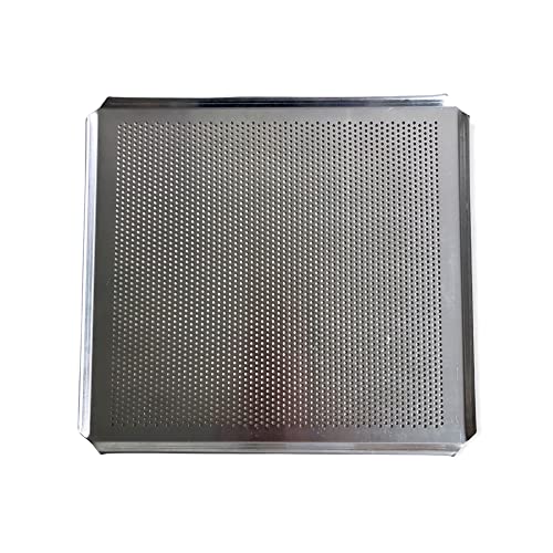 Alu-Lochblech GN 2/3 354x325x10 mm, Backblech aus Aluminium