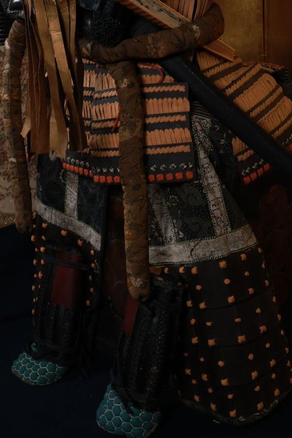 BE833 時代武具 日輪前立 鎧 甲冑一式 兜 五曜紋 鎧櫃