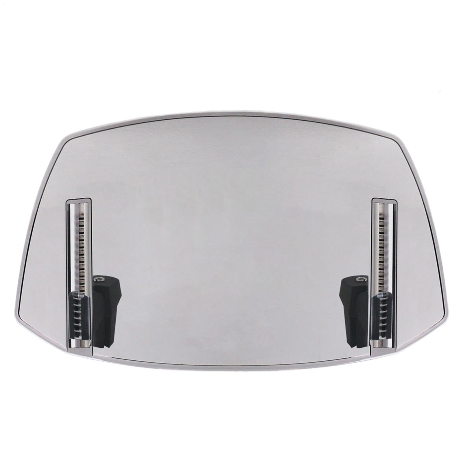 Parabrisas para motocicleta: protector de parabrisas, parabrisas delantero elevado de 300 g, de flujo de aire universal, protector contra la intemperie | Accesorio de modificación portátil para