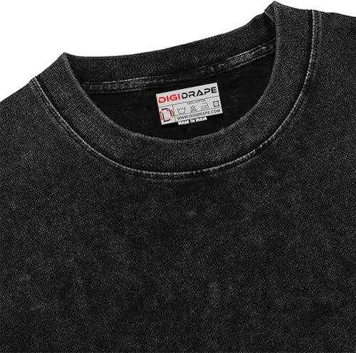Image of Masters of the Universe Graphic Oversized T-Shirt, Black, Acid Wash, Skull Print