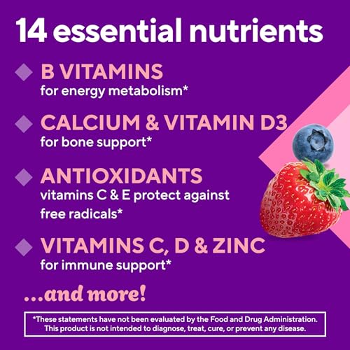 Vitafusion Women's Multivitamin Gummy Sugar Free | 90 Gummies - image 7